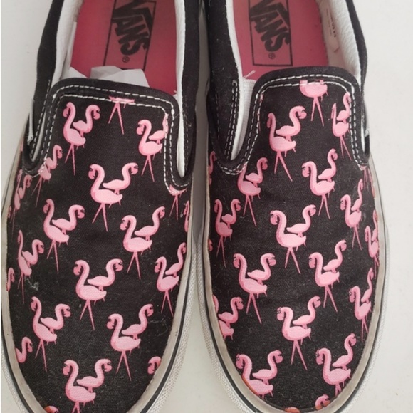 Flamingo Vans Size 8.5 - Picture 2 of 3